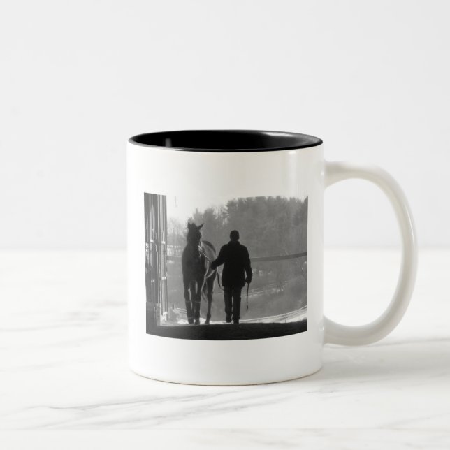 Café Em Dois Tons Caneca de passeio de Lucy (Direita)