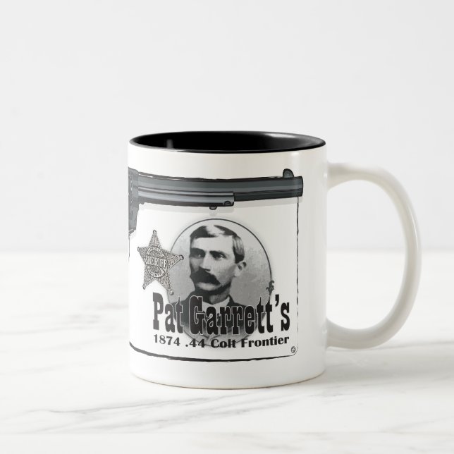 Café Em Dois Tons Caneca de Patt Garrett (Direita)