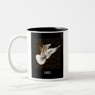 CAFÉ EM DOIS TONS CANECA DE PAZ PROFUNDA