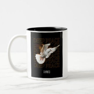 CAFÉ EM DOIS TONS CANECA DE PAZ PROFUNDA