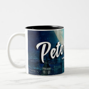 Café Em Dois Tons Caneca de Peter Pan
