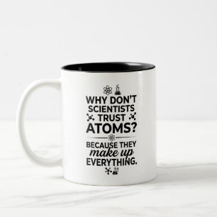 Café Em Dois Tons Caneca de Piadas de Pai Engraçadas 2-Tons