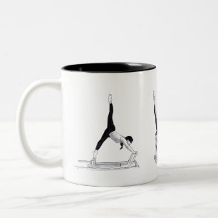 Café Em Dois Tons Caneca de pilates
