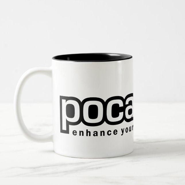 Café Em Dois Tons Caneca de Pocarr (Esquerda)