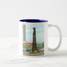Caneca de pólo de Totem da praia de Bethany