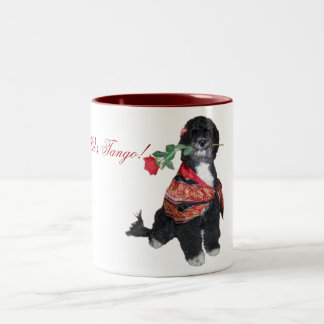 Café Em Dois Tons Caneca de Portie do tango
