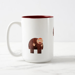 Café Em Dois Tons Caneca de Quasimodo