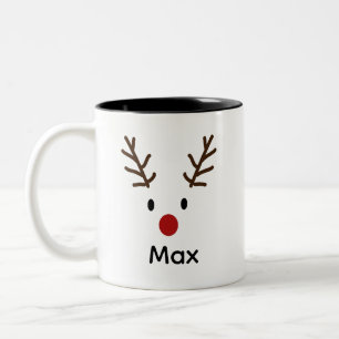 Café Em Dois Tons Caneca de Realizador Personalizada