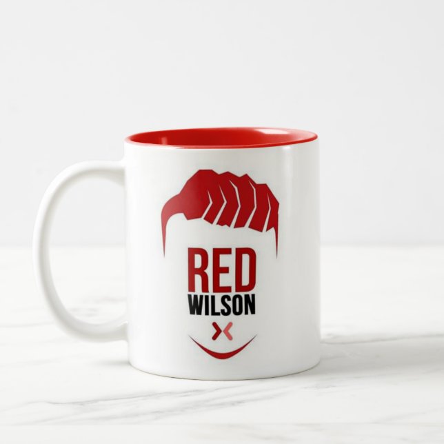 Café Em Dois Tons Caneca de RedWilson (Esquerda)