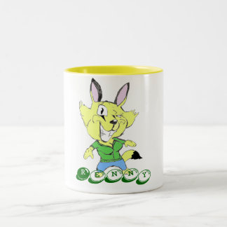 Café Em Dois Tons Caneca de Renny
