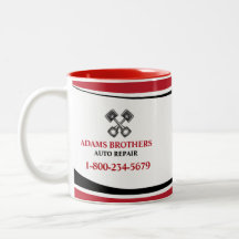 Caneca de Reparo Automotivo Profissional