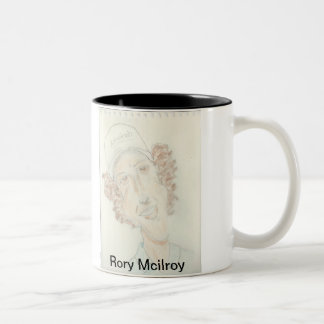 Café Em Dois Tons Caneca de Rory Mcilroy