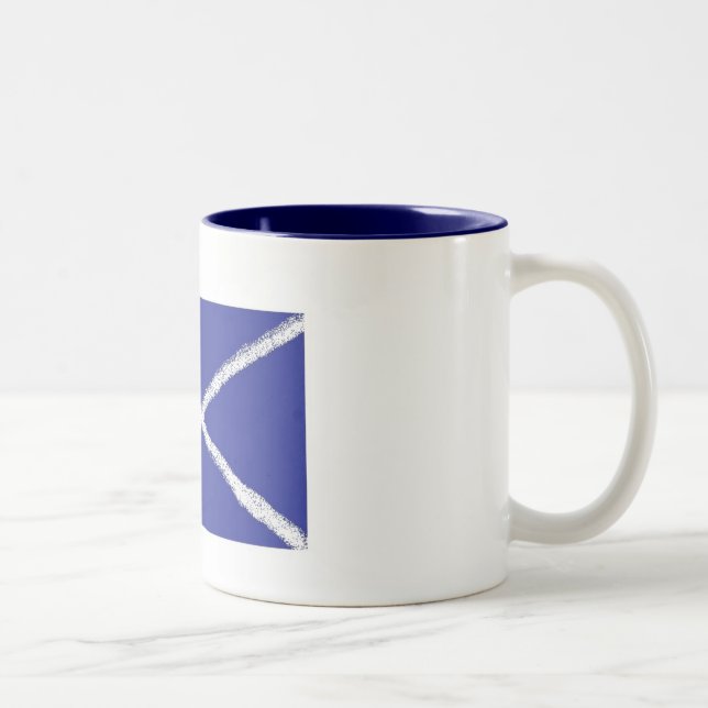 Café Em Dois Tons Caneca de Saltire (Direita)