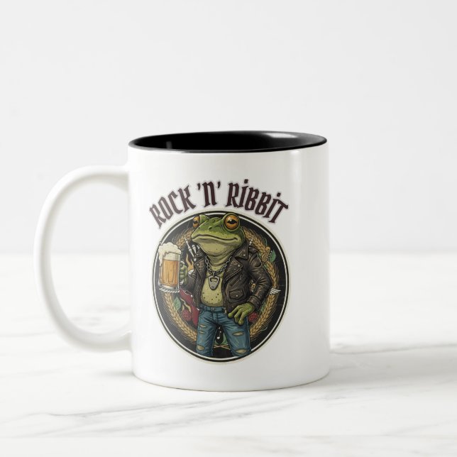 Café Em Dois Tons Caneca de Sapo (Esquerda)