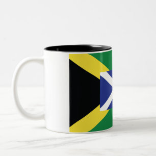 Café Em Dois Tons Caneca de Scotland/Jamaica