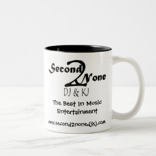 Café Em Dois Tons Caneca de Second2None DJ & de KJ