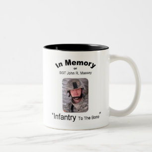 Café Em Dois Tons Caneca de SGT John Massey