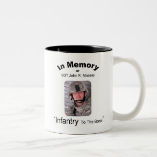Café Em Dois Tons Caneca de SGT John Massey