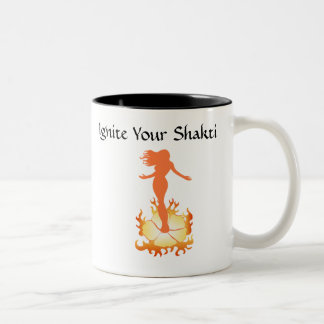 Café Em Dois Tons Caneca de Shakti