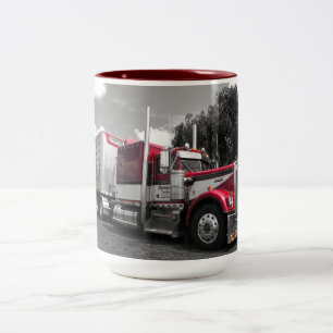 Café Em Dois Tons Caneca de Spencer Kenworth W900A
