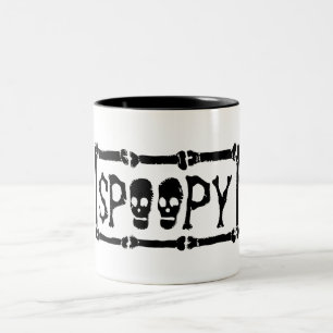 Café Em Dois Tons Caneca de SPOOPY - inspirada pelo fandom do
