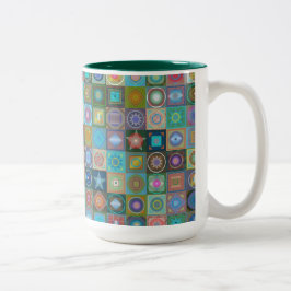Café Em Dois Tons Caneca de Spotz