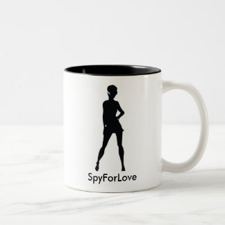 Café Em Dois Tons Caneca de SpyForLove