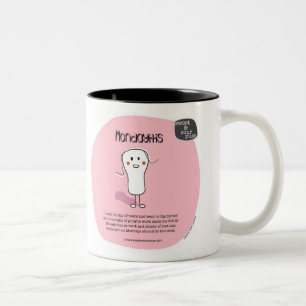 Café Em Dois Tons Caneca de SSP07-Mondayitis