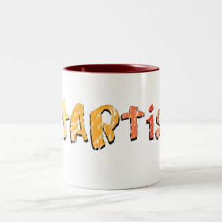 Café Em Dois Tons Caneca de StArt1st de YWNMWR