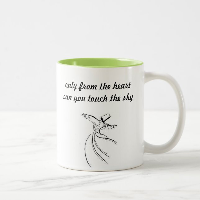 CAFÉ EM DOIS TONS CANECA DE SUFI (Direita)