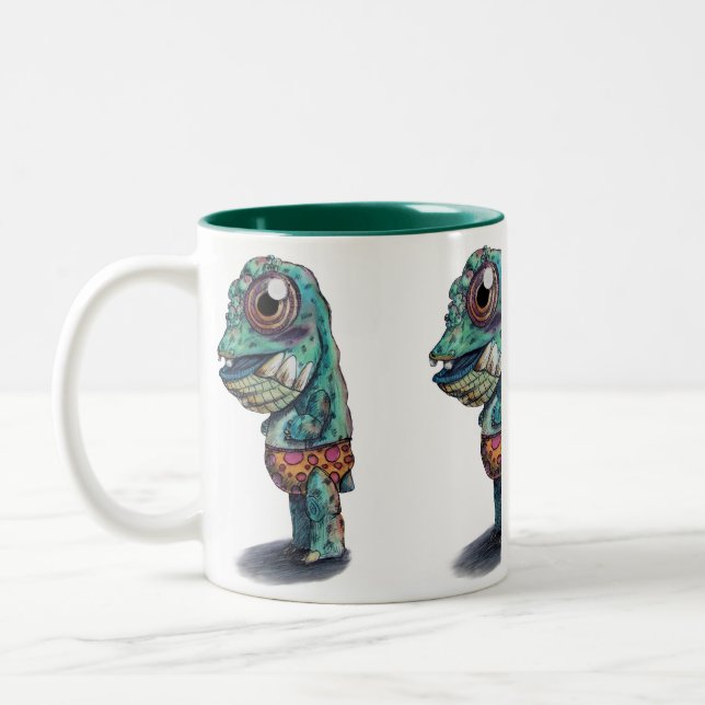Café Em Dois Tons Caneca de "Takukmi" (Esquerda)