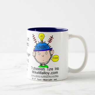 CAFÉ EM DOIS TONS CANECA DE THINKERTRUTHSEEKER