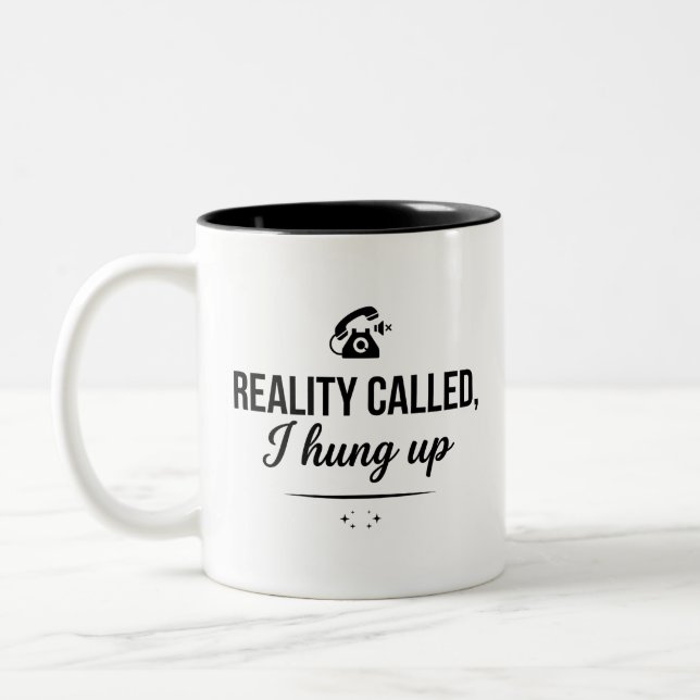 Café Em Dois Tons Caneca de Tom Duplo com Citações Matinais Sarcásti (Esquerda)