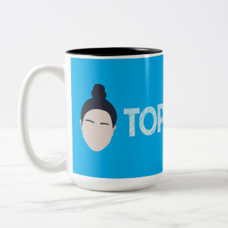 Café Em Dois Tons Caneca de TopKnotch