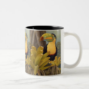 Café Em Dois Tons Caneca de Toucan
