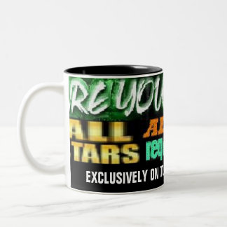 Café Em Dois Tons Caneca de Tutt Allstar de rádio