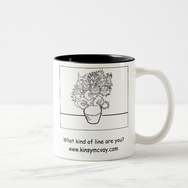 Café Em Dois Tons Caneca de Van Gogh do guisado (Direita)