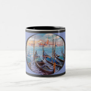 Café Em Dois Tons Caneca de Veneza