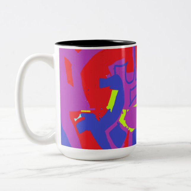 Café Em Dois Tons caneca de verão (Esquerda)
