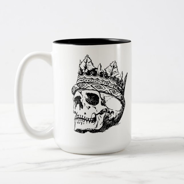Café Em Dois Tons Caneca de Viagem da Tracy's Travels (Esquerda)