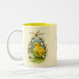 Café Em Dois Tons Caneca de viagem Páscoa pequena