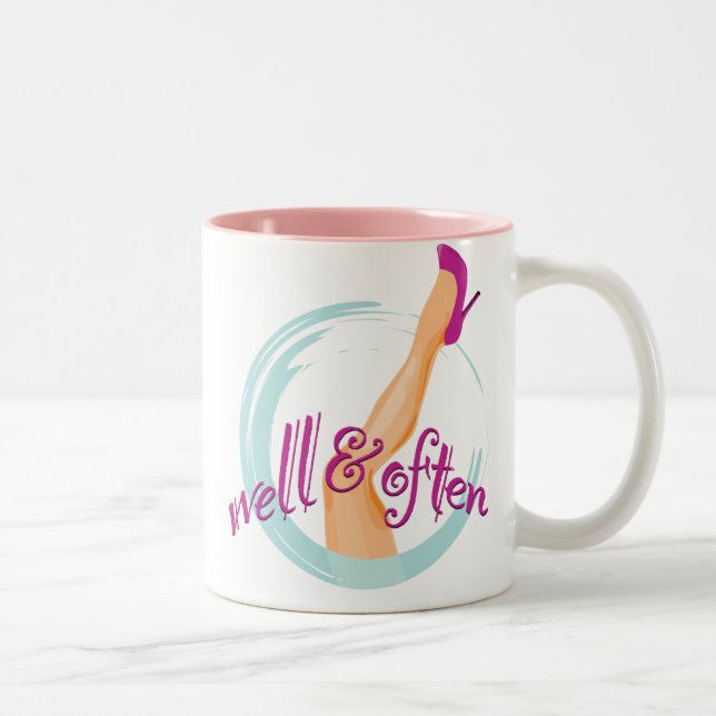 Café Em Dois Tons Caneca de W&O (Direita)