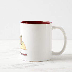Café Em Dois Tons Caneca de Wakey Wakey
