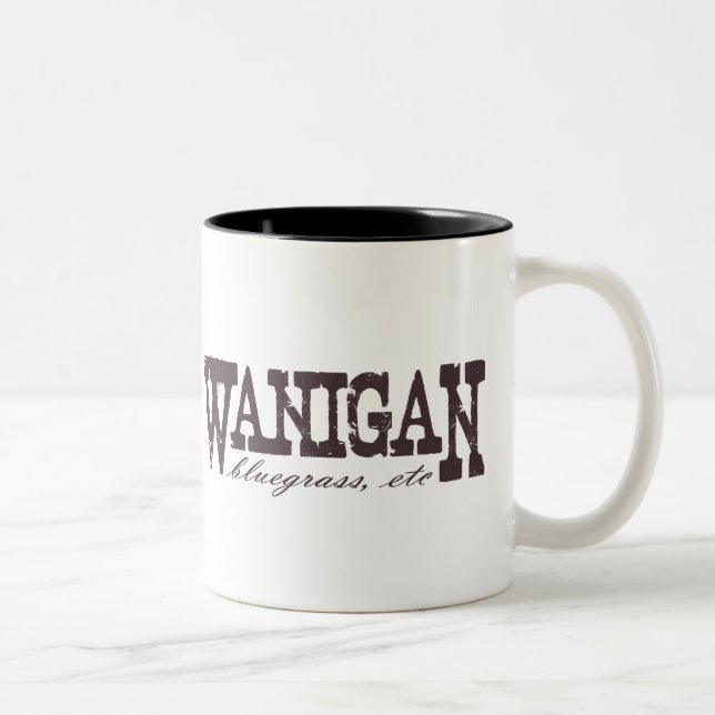 Café Em Dois Tons Caneca de Wanigan (Direita)