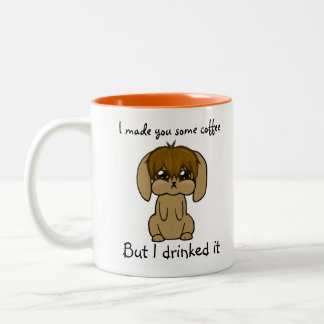 Café Em Dois Tons Caneca de Woobie Sespian