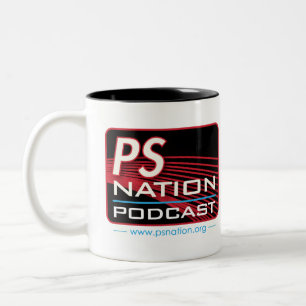 Café Em Dois Tons Caneca de Yo dos troféus da nação do picosegund