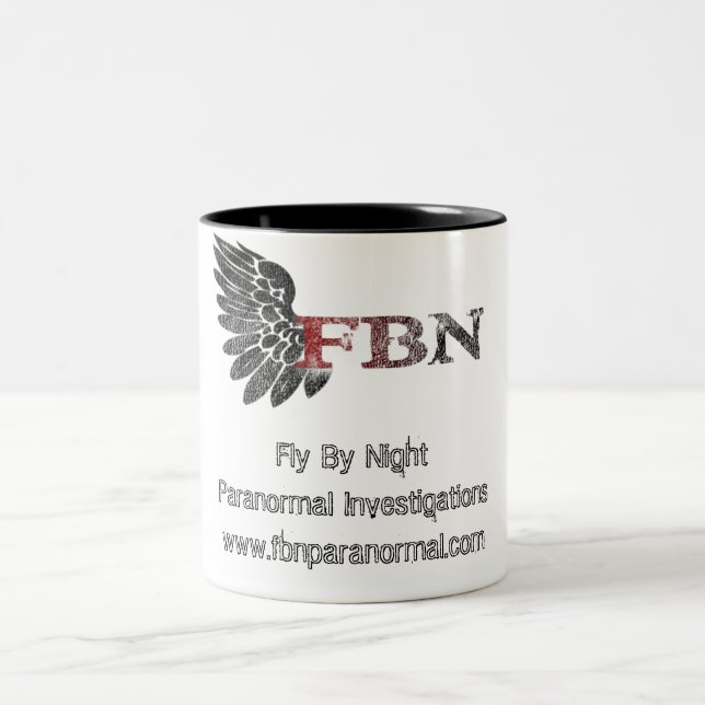 Café Em Dois Tons Caneca dianteira de FBN (Centro)