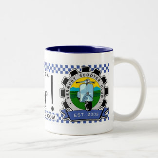 Café Em Dois Tons Caneca do 2-Tom de VTSC