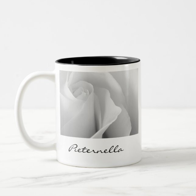 Café Em Dois Tons Caneca do aniversário de Pieternella (Esquerda)