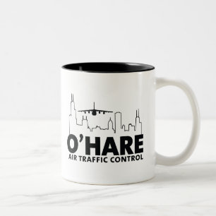 Café Em Dois Tons Caneca do ATC de O'Hare